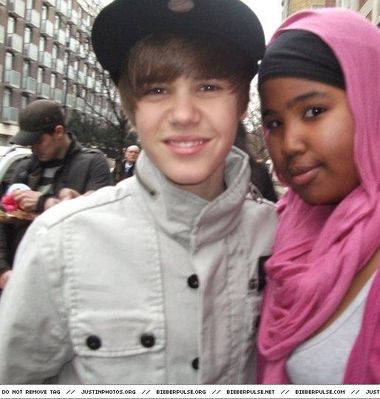  Justin With fan acak