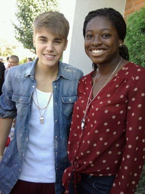  Justin With fan