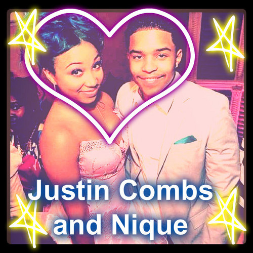  Justin and Zoniqque at her party :)