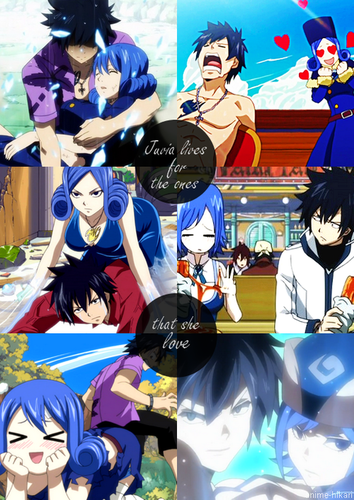  Juvia lifes for the ones she loves !