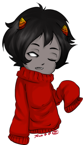  Kankri in that adorable sweater of his~!