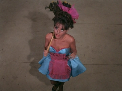  Mary Ann as the maid in Gilligan's dream