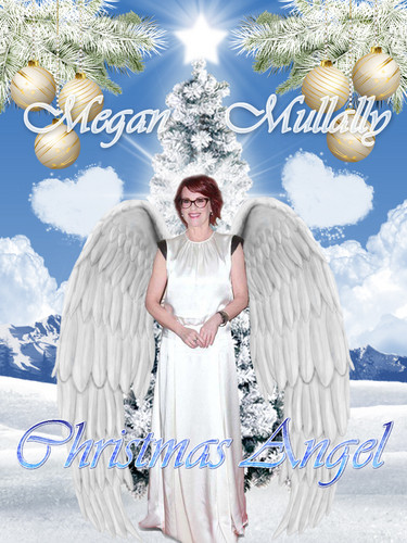  Megan Mullally - क्रिस्मस एंजल