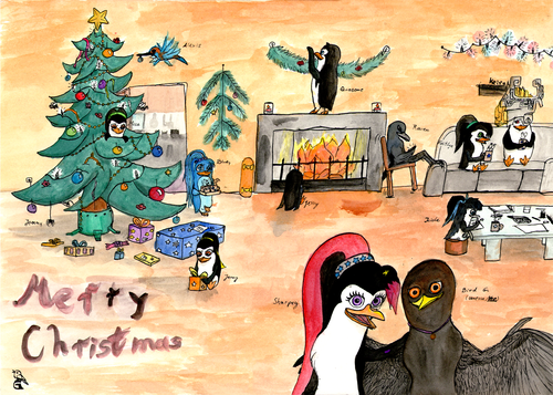  Merry クリスマス Everyone (from Bird G)