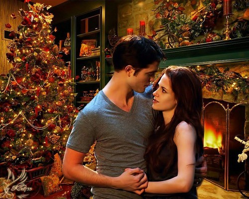  Merry Weihnachten form Edward and Bella