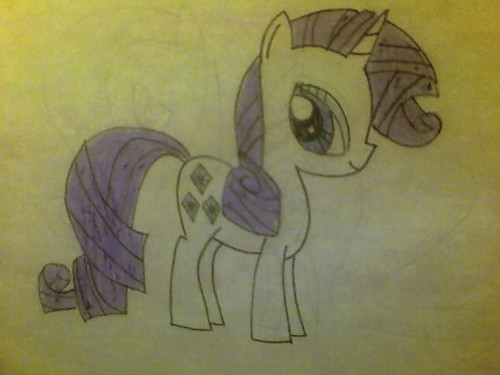  My Drawing Of Rarity