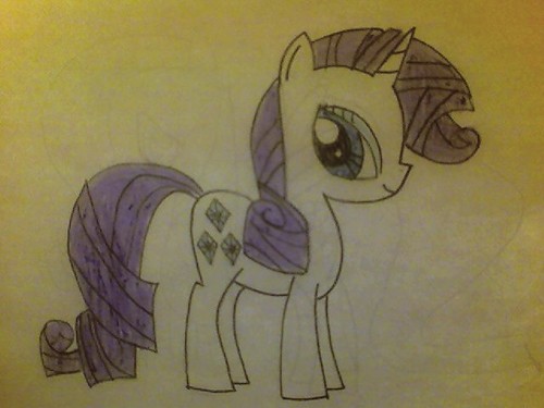 My Drawing Of Rarity