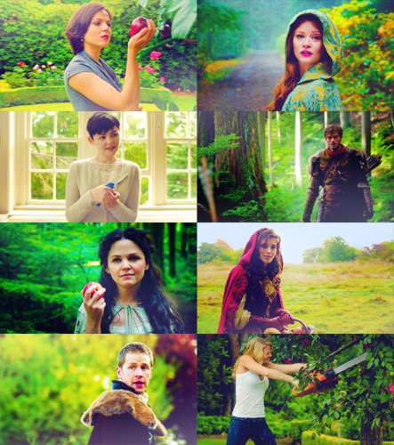 Once upon a time + green