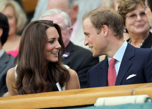  Prince William and Kate Middleton at Wimbledon