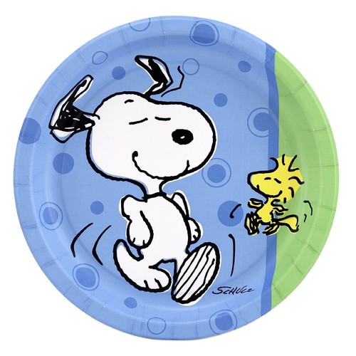  Snoopy party plate