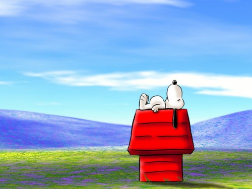  Snoopy achtergrond