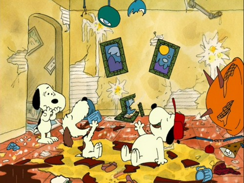  Snoopy kertas dinding