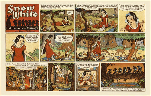 Snow White Comic from 1938