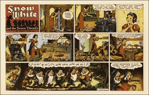 Snow White Comic from 1938