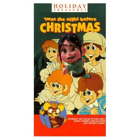 Vanellope in Twas the Night Before Christmas