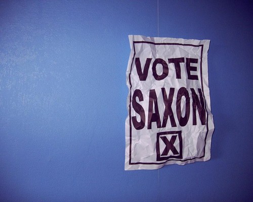 Vote Saxon!