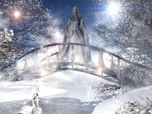  Winter Fairy Hintergrund