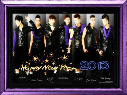  happy new 年 2013!