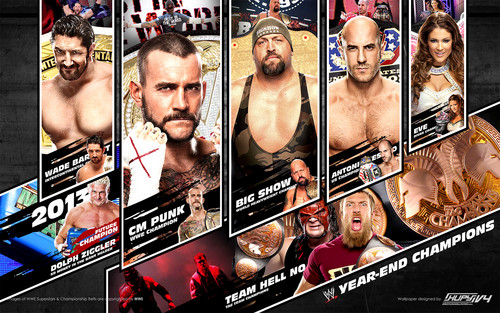 2012 Year End WWE Champions
