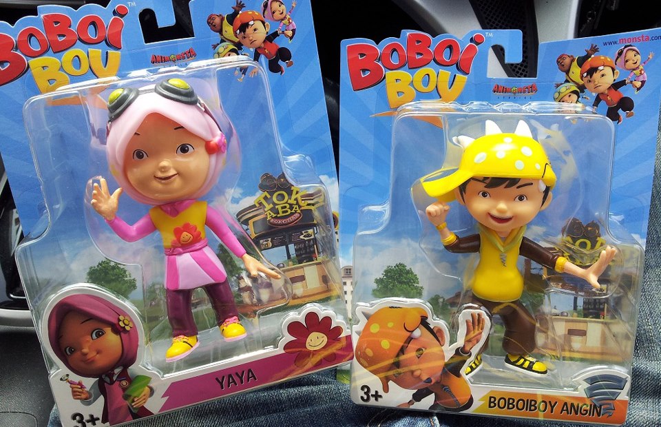  Boboiboy WInd and Yaya figurine toys