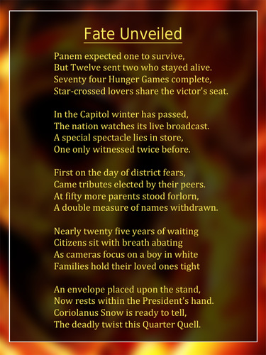  Catching Fire-Inspired Poem