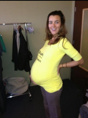 Cote's "pregnancy" photo