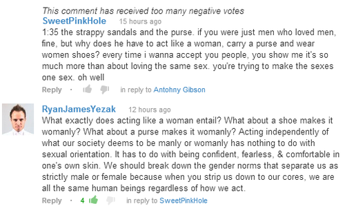  Gay Rights Youtube commento
