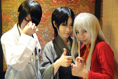 Hatori, Ayame, & Shigure cosplay