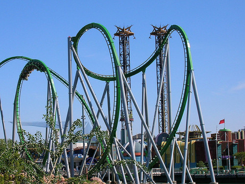  Incredible Hulk coaster