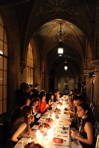  January 9: Dior Beauty’s Pre-Globes 공식 만찬, 저녁 식사