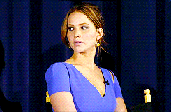 Jennifer Lawrence at the Q&A of Silver Linings Playbook