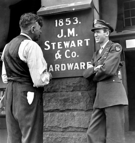  Jimmy Stewart & his father