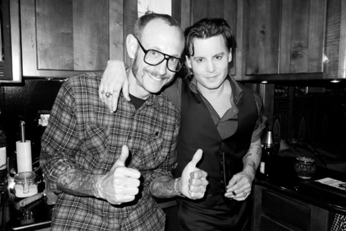 Johnny and Terry Richardson