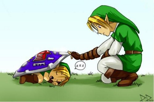 Link and Young Link
