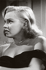 MM as Angela Phinlay in “The Asphalt Jungle”, 1950