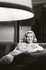 MM as Angela Phinlay in “The Asphalt Jungle”, 1950
