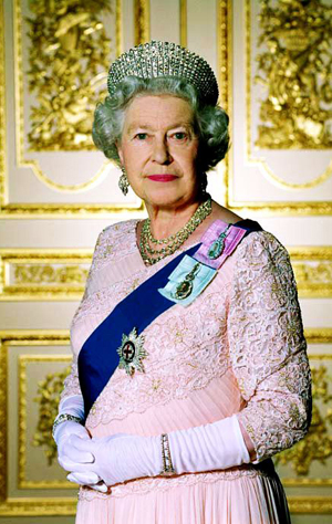  Official Diamond Jubilee portrait of 퀸 Elizabeth II