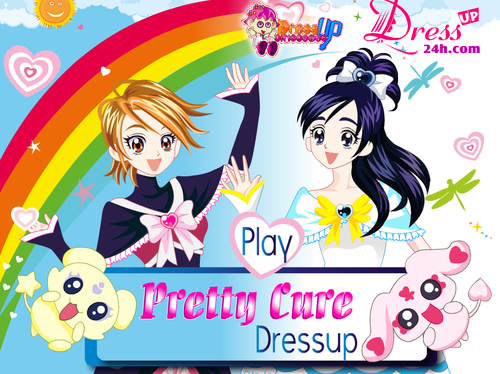  Pretty Cure Dress up Game