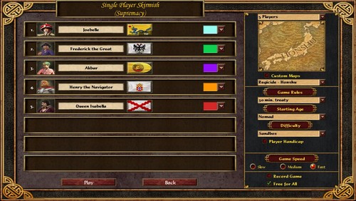  Screenshot for Age of Empires III: The Asian Dynasties