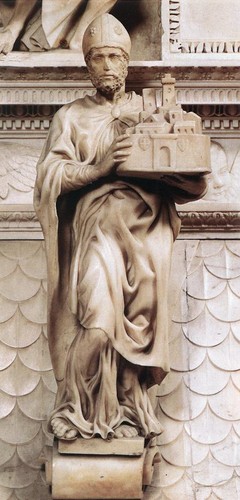 St. Petronius (1494–1495) by Michelangelo