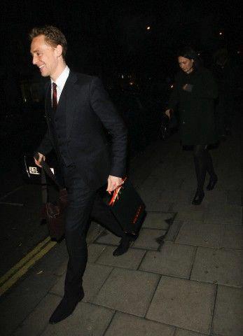  Tom at the Cancer Research Christmas Carol
