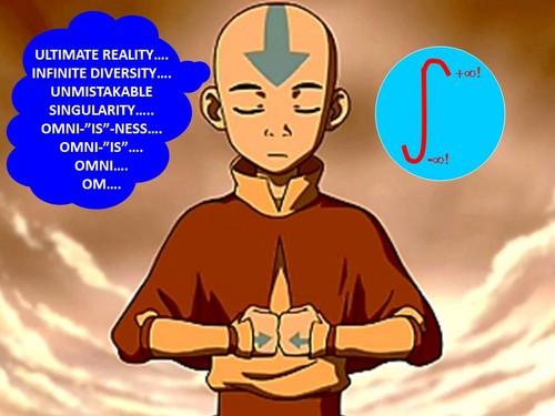  Aang contemplates Ultimate Reality