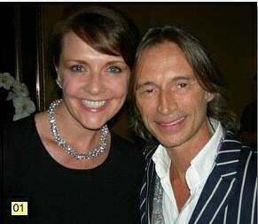  Amanda Tapping with Robert Carlyle