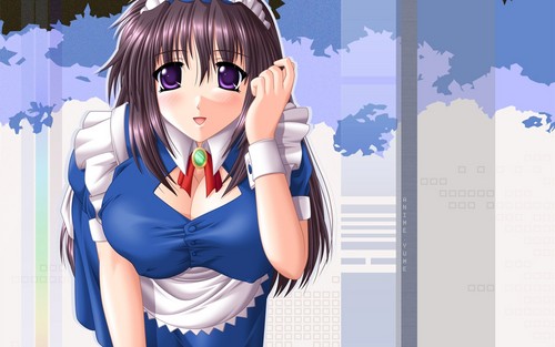 Anime girl dress
