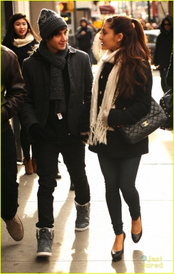 Ari out with jai in NYC