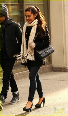Ari out with jai in NYC