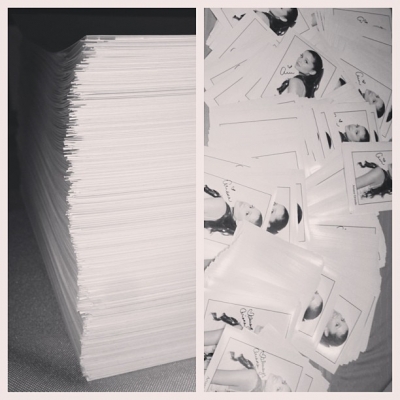  Ariana Grande instagrams fanmail