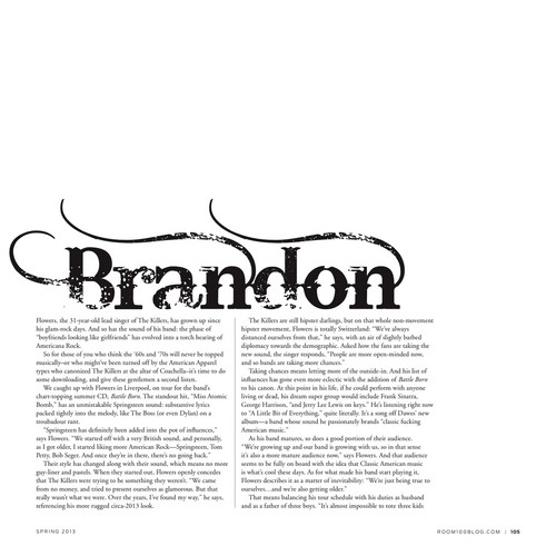 Brandon Bunga in Room 100 Magazine