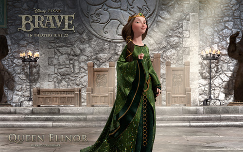  Brave Queen Elinor achtergrond