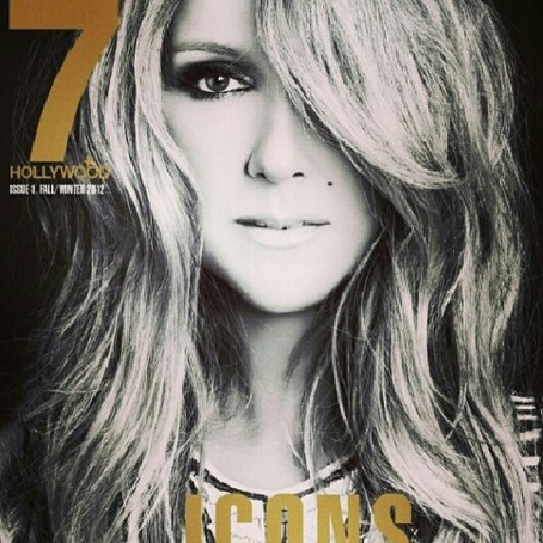  Celine Dion Covering 7 Hollywood Magazine Feb 2013